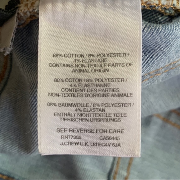 9" High-Rise Skinny Jeans in Ontario Wash: Distressed-Hem Edition - Picture 10 of 14